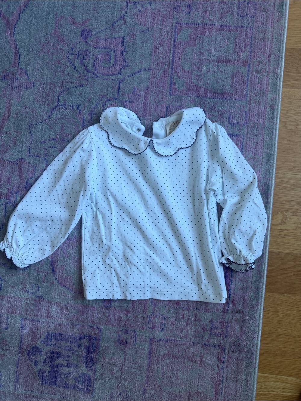 Beaufort bonnet polka dot top